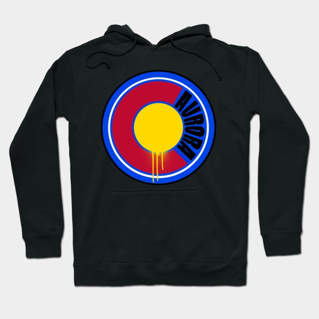 The Aurora Colorado Drip Hoodie by That5280Lady